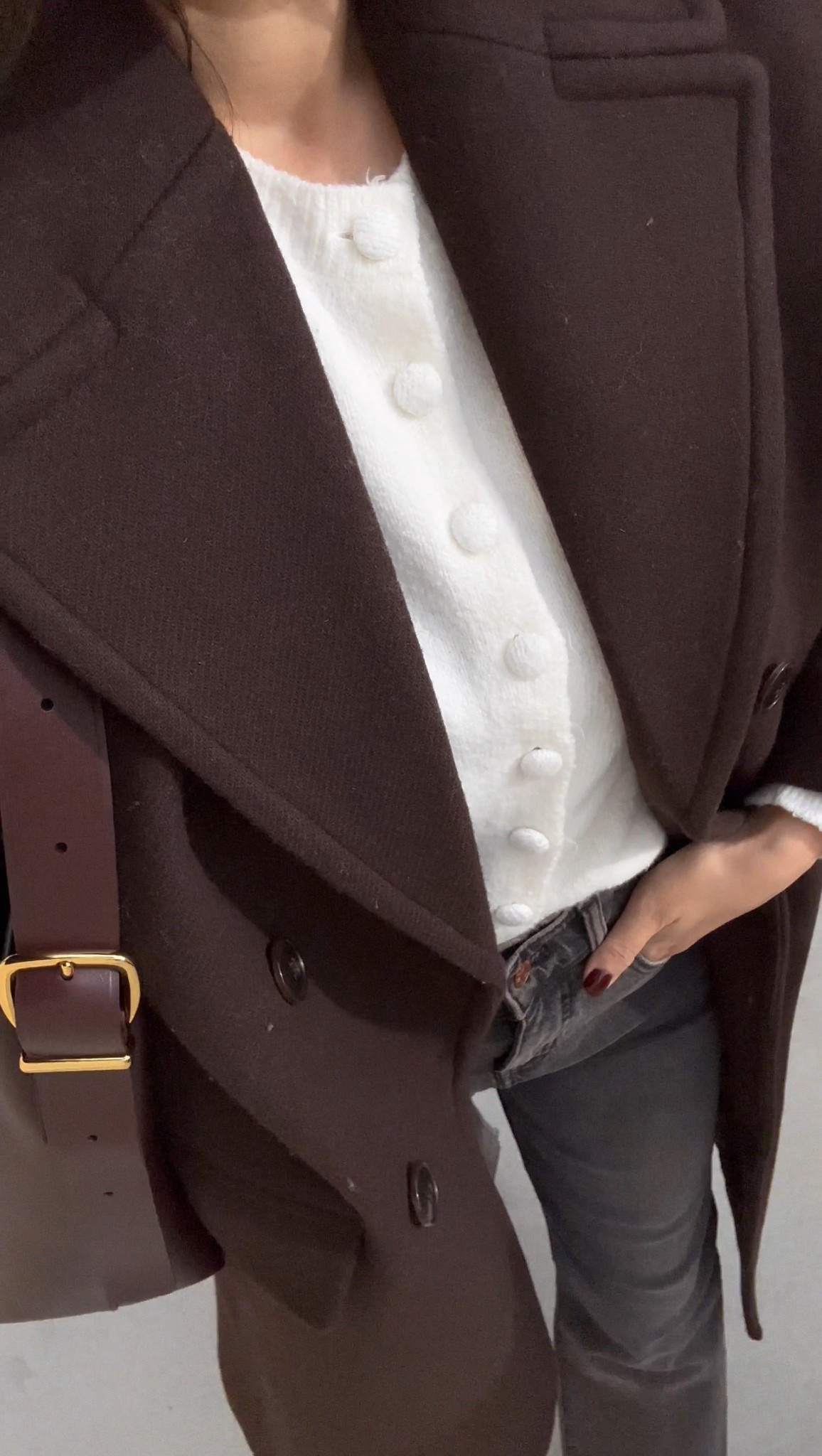 Fall outfit inspo 

Most items are old 

Coat — wearing small, linked similar 
Cardigan — xs, linked similar 
Madewell straight leg jeans - linked to this year’s style, 30% off 
Madewell tote - 30% off 
Jcrew boots — linked to similar style at Madewell on sale 

#LTKSaleAlert