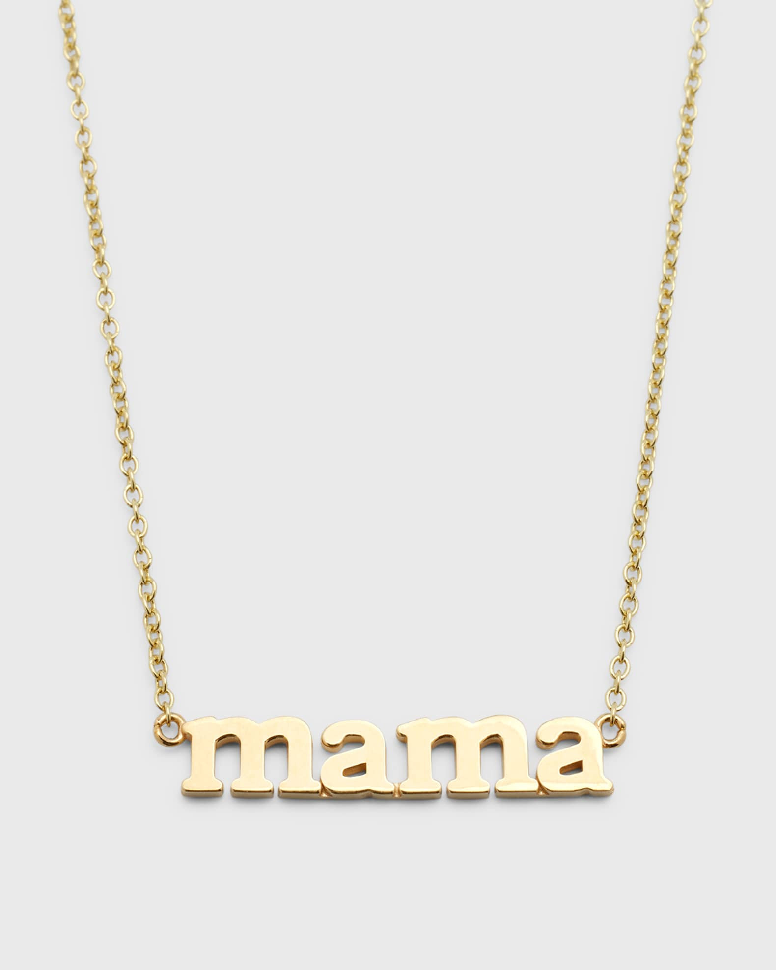 18k Mama Pendant Necklace | Neiman Marcus