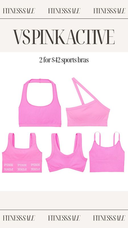 Fitness Sale feat. VS Pink Active - 2 for $42 sports bras

#LTKfitness #LTKfindsunder50 #LTKActive