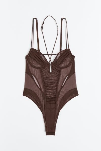 Underwire Mesh Bodysuit | H&M (US)