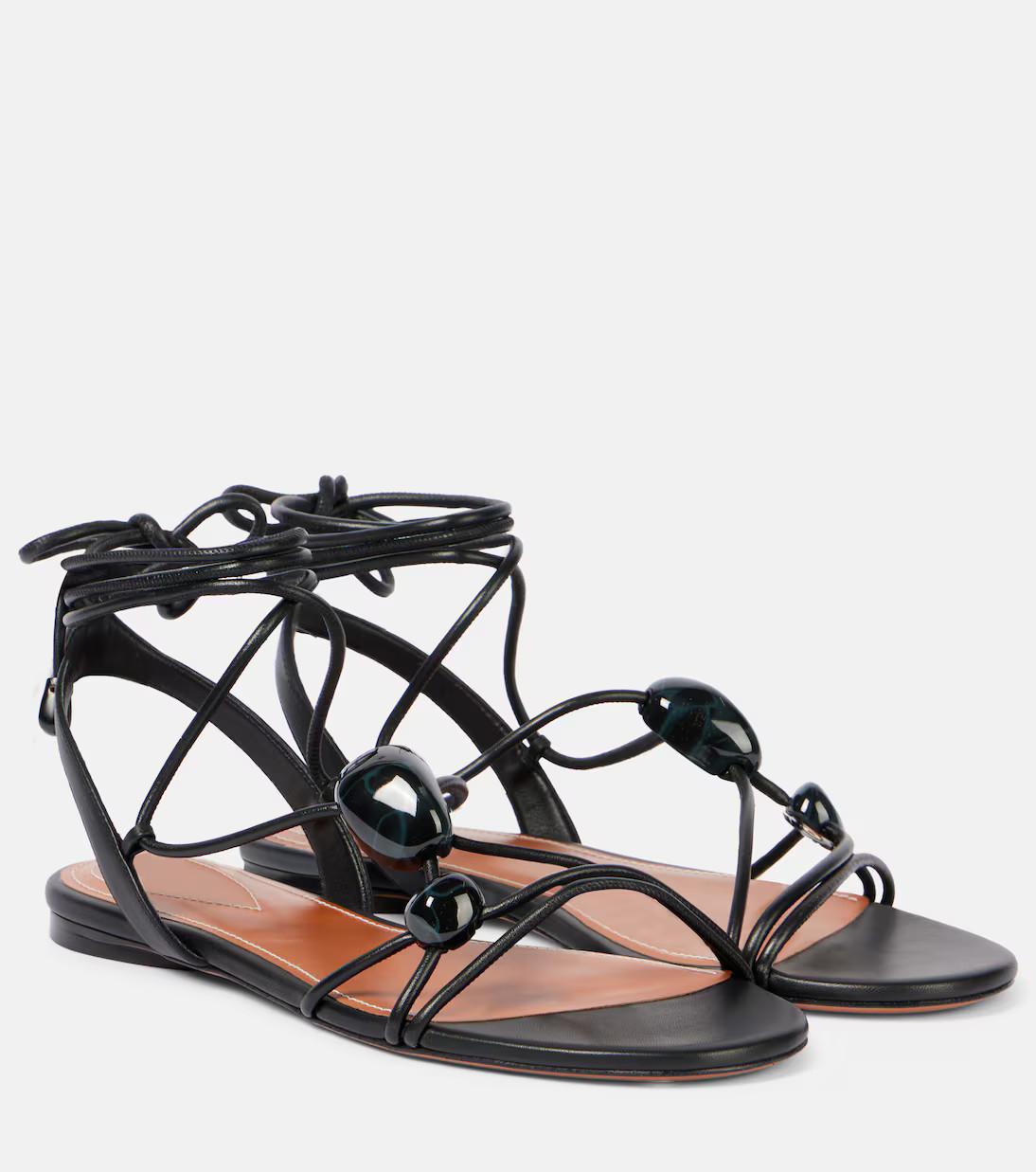 Sandalen aus Leder | Mytheresa (INTL)