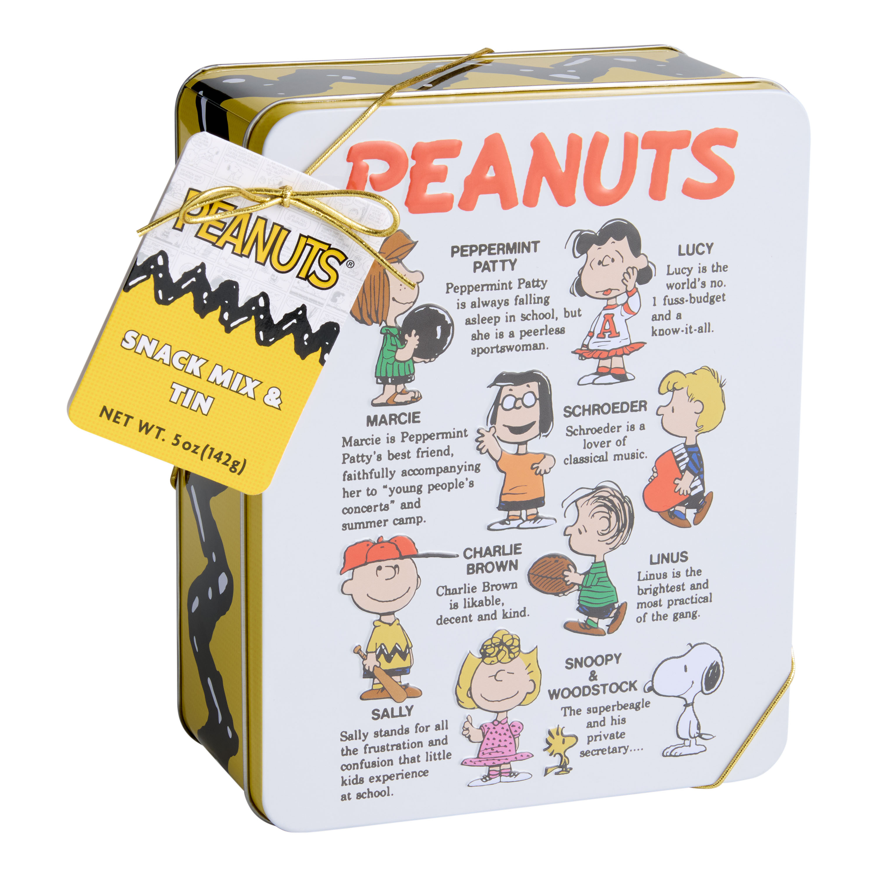 Peanuts Snack Mix Collectible Tin | World Market