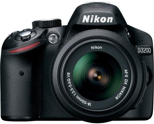 Nikon D3200 24.2 MP CMOS Digital SLR with 18-55mm f/3.5-5.6 AF-S DX NIKKOR Zoom Lens (Renewed) | Amazon (US)