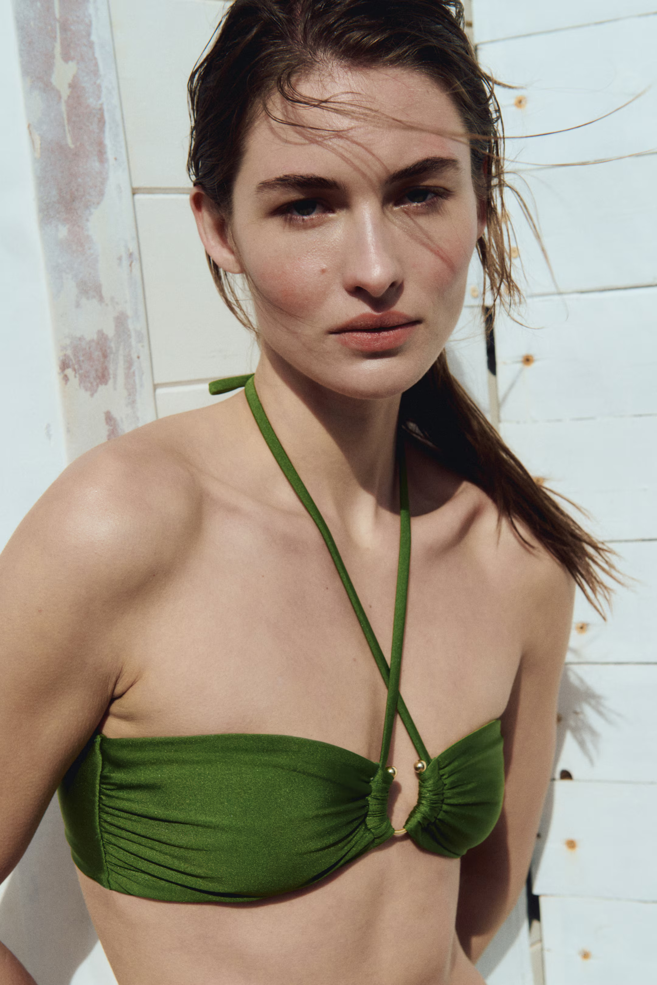 Padded Halterneck Bikini Top | H&M (US + CA)