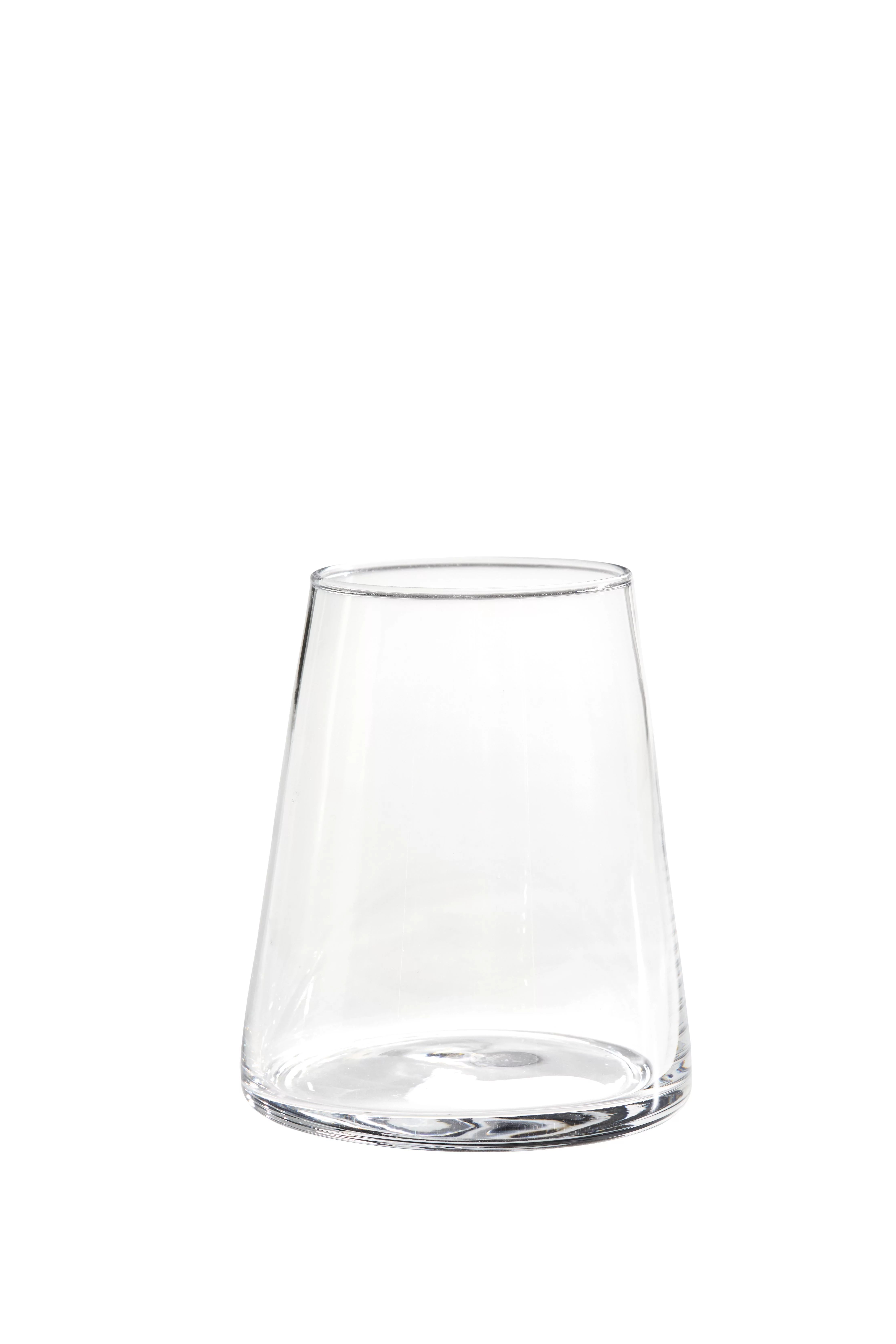 Better Homes & Gardens Clear Flared Stemless Wine Glass, 4 Pack | Walmart (US)