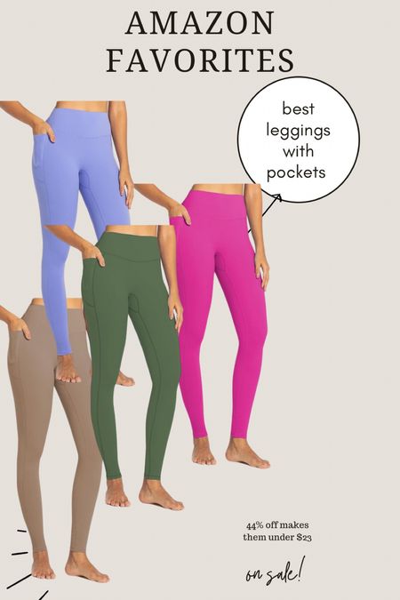 Viral Amazon leggings
Pocket leggings 
Amazon fashion 
Daily deal
Spring outfit 2024

#LTKsalealert #LTKfindsunder50 #LTKfitness