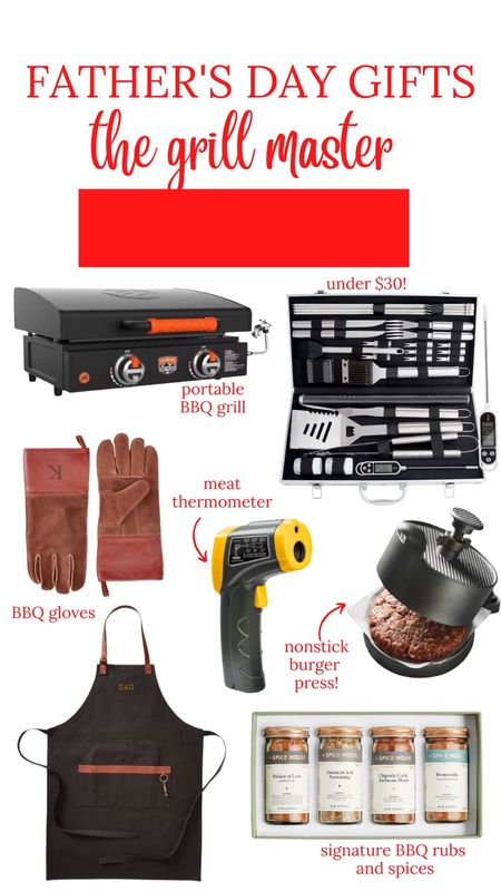 Father’s Day gifts for the grill master, bbq gifts, dad gifts, gifts for him

#LTKmens #LTKunder50 #LTKunder100