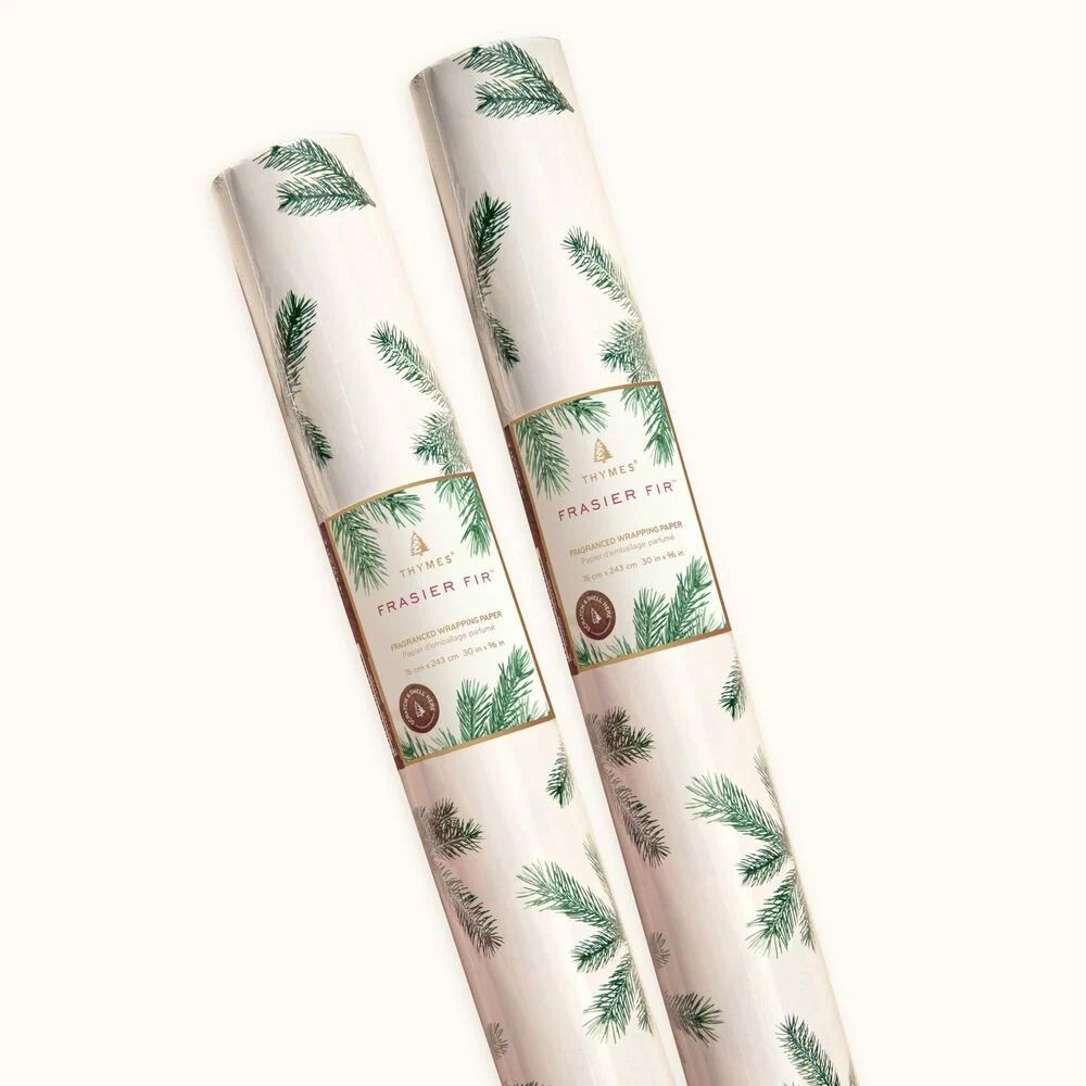 Frasier Fir Fragranced Wrapping Paper | Thymes | Thymes