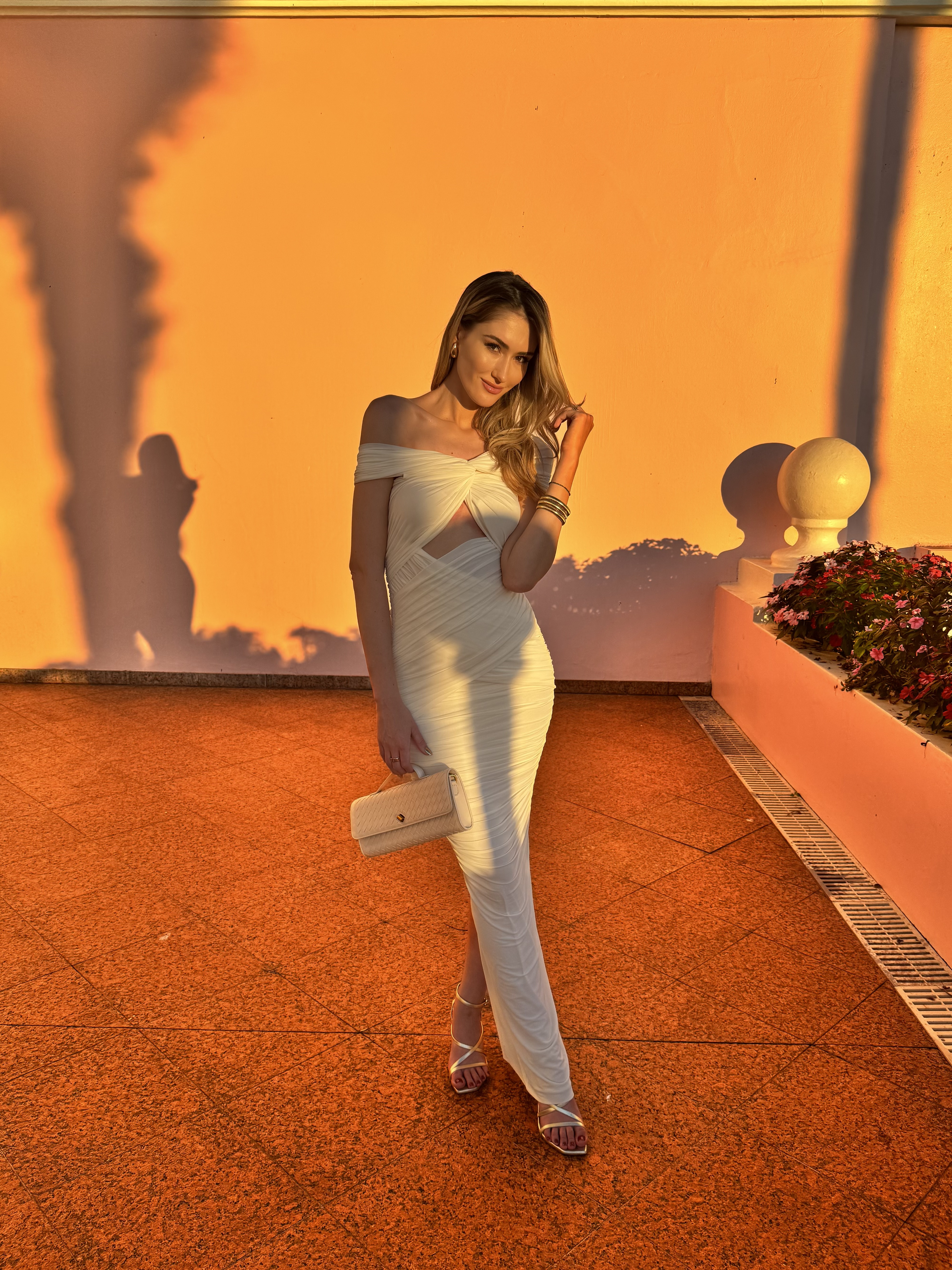 The ultimate white maxi dress! Ronny Kobo Nasha Dress - Wearing a small :) fits true to size with a snug fit. 

Tags: white maxi dress, bridal, bachelorette dress, Ronny kobo dress, birthday dress, vacation outfits, vacation outfit, bottega dupe, bottega bag, dupe, Stuart Weitzman dupes 

#LTKWedding