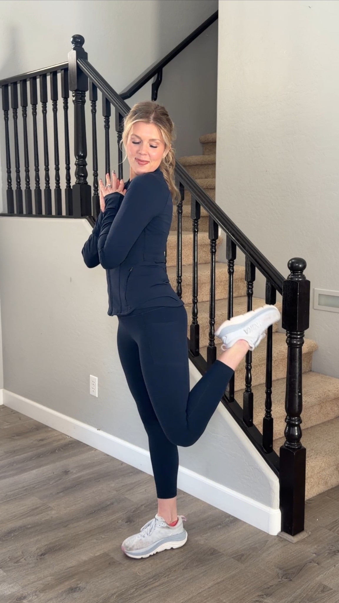 I live for a good modest workout set! Transitions easily from gym, to errands, to chores around the house to stay comfortable and still put together! 

#LTKActive #LTKmomlife #LTKootd