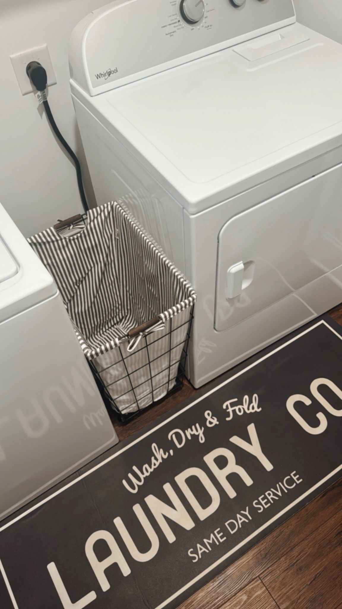 The best sight to see 😍 No more dirty clothes allowed 🤭 I also just saw our laundry room mat was on sale!!

#LTKU #LTKSaleAlert #LTKHome