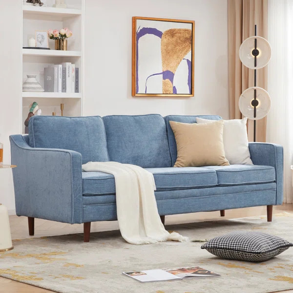 Azriah 80.31'' Chenille Charles Of London CAL117 Compliant Sofa | Wayfair North America
