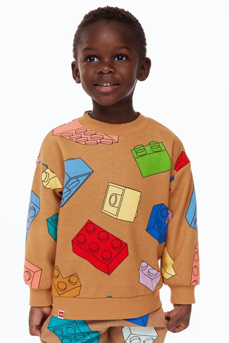 Oversized Printed Sweatshirt | H&M (US + CA)