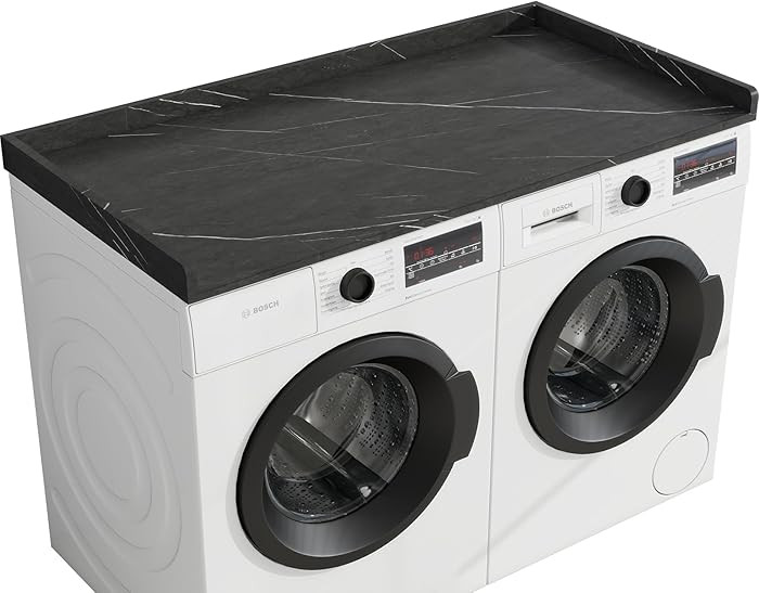 Washer Dryer Countertop, 54" Width * 27.4” Depth Washer and Dryer Covers for The Top for Laundr... | Amazon (US)