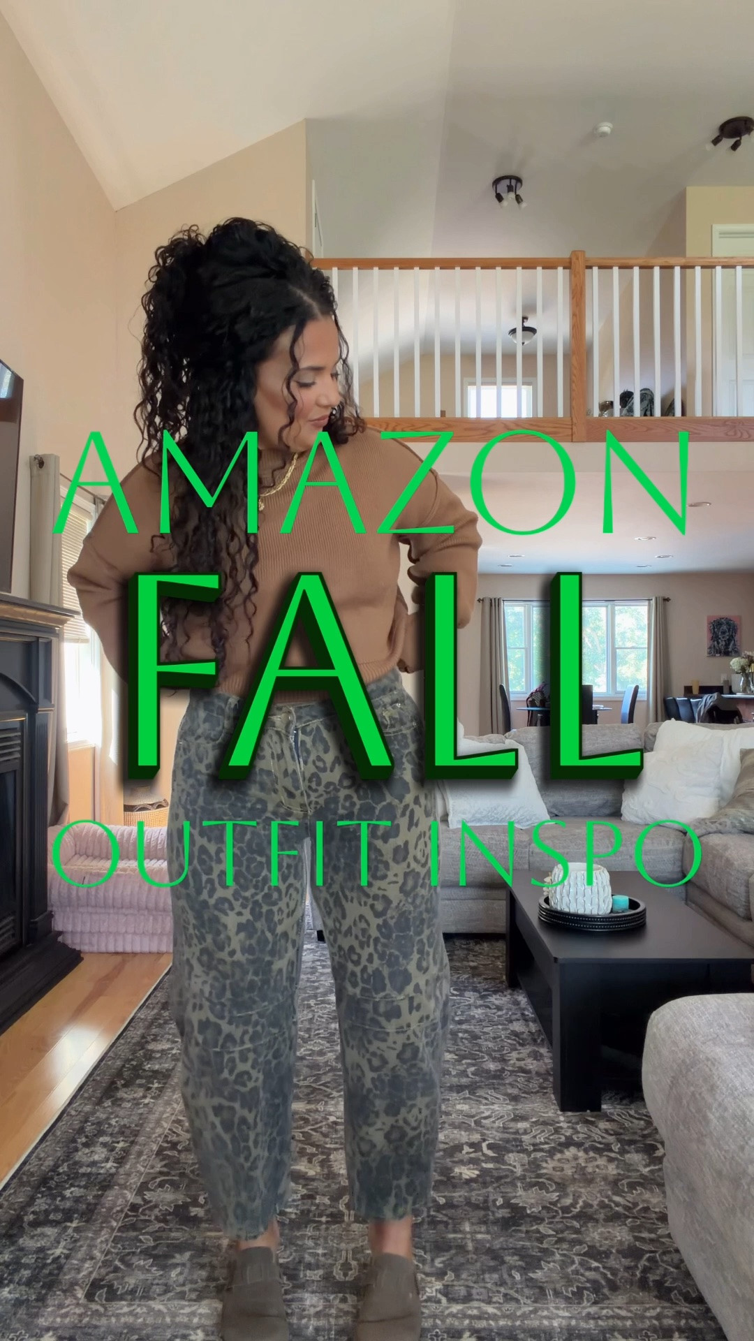 Amazon fall outfit inspo! 🤩 These tops come in several color options! 🫶🏼 I am wearing a size large! 

#amazon

#LTKSeasonal #LTKootd #LTKMidsize