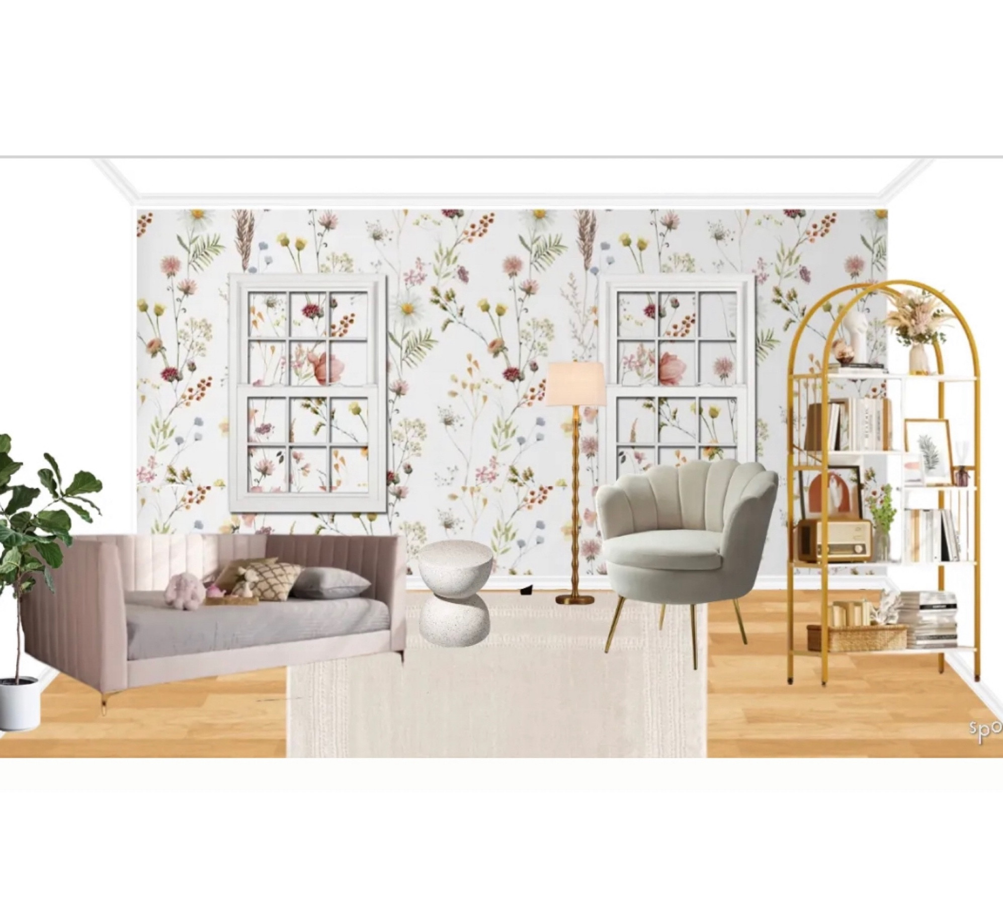 Flower power big girl bedroom! 

#flowerwallpaper #girlroom #toddlerbedroom #toddlerbed #daybed #pinkroom #goldaccents

#LTKfamily #LTKkids #LTKhome