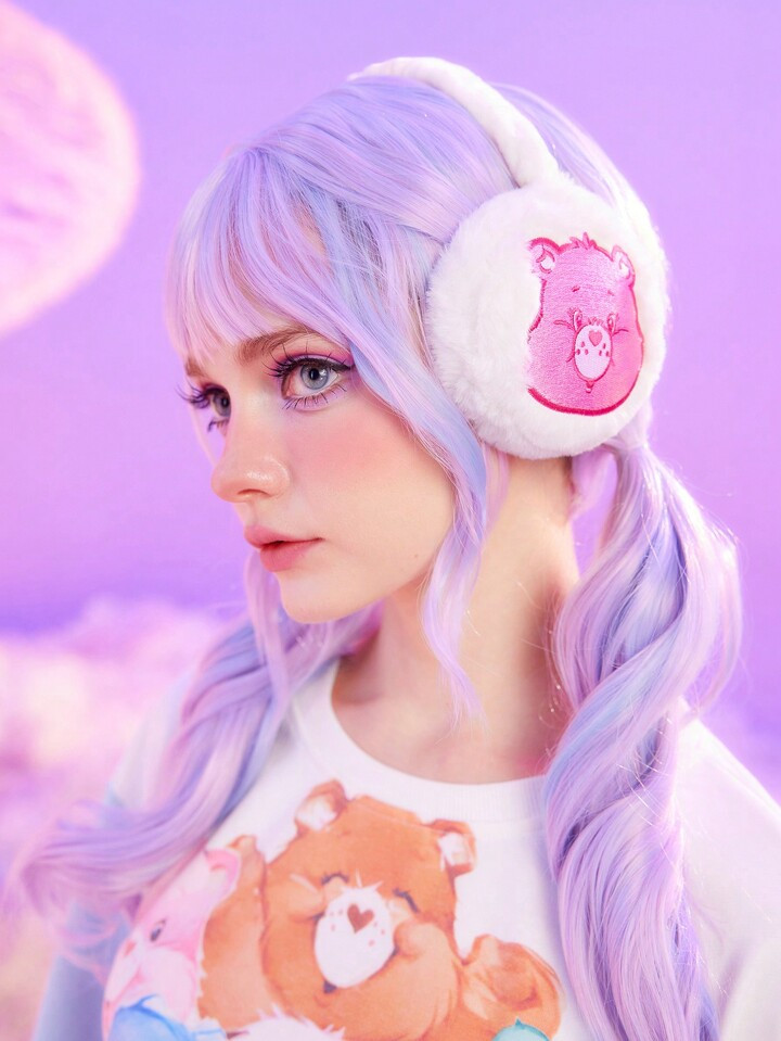 ROMWE X Care Bears Plush Foldable Ear Muffs | SHEIN
