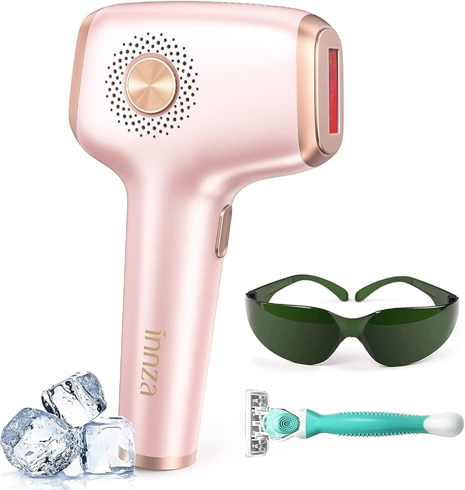 INNZA IPL Hair Removal with Ice Cooling Care Function for Women,Long-Lasting Results,999,999 Flas... | Amazon (US)