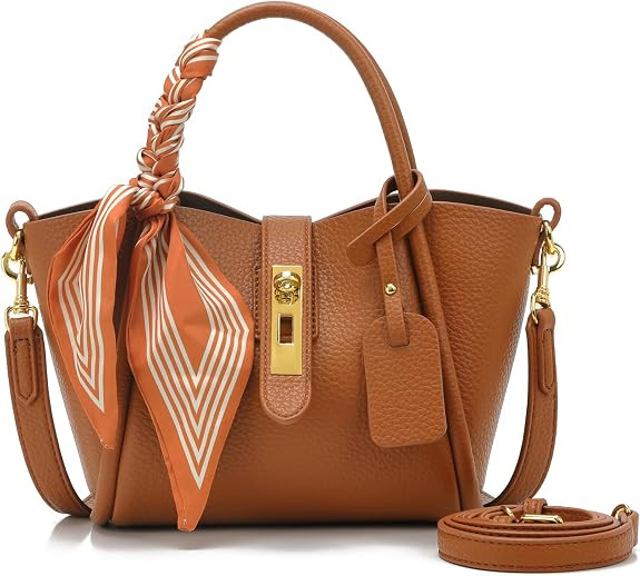 Women's shoulder bag, women's wallet, vintage handbag, synthetic leather crossbody bag with adjus... | Amazon (US)