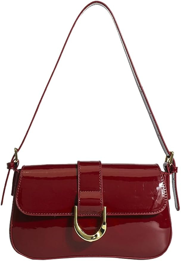 Women's Underarm Shoulder Bags Faux Leather Tote Bag Clutch Trendy Purses Handbag Vintage Evening... | Amazon (US)