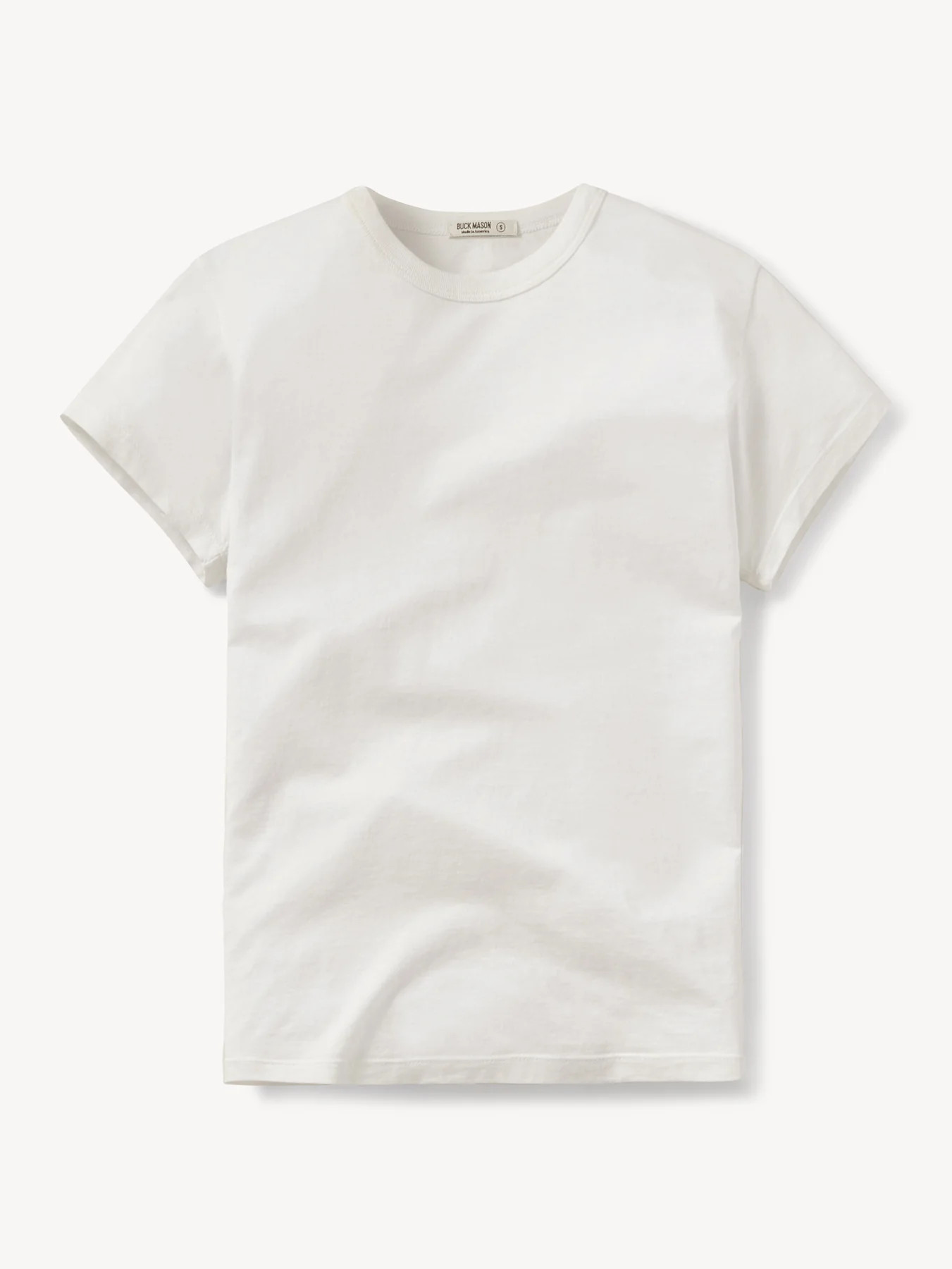 White Pima Slim Crew | Buck Mason | Buck Mason