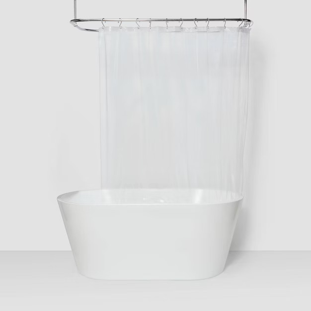 PEVA Light Weight Shower Liner Clear - Room Essentials™ | Target
