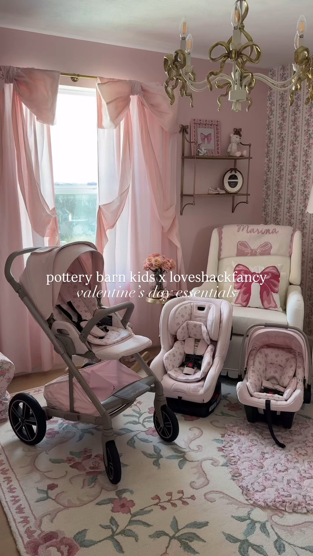 Loveshackfancy x pottery barn kids x Nuna is the perfect girly collection for any girl mama 🎀

#LTKmomlife #LTKValentine #LTKBaby