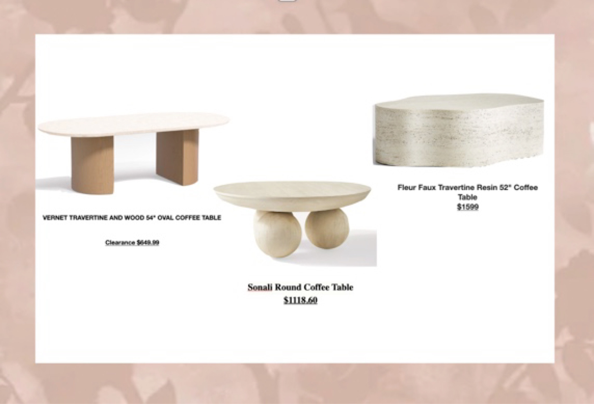 Organic Coffee Tables

#LTKFamily #LTKCyberWeek #LTKHome