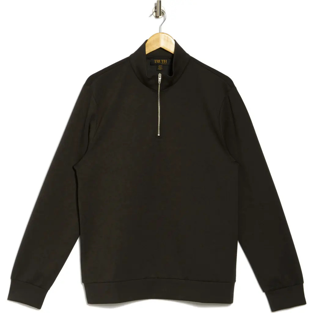 TRUTH Half-Zip Pullover Sweater in Smoke Green at Nordstrom Rack, Size Medium | Nordstrom Rack