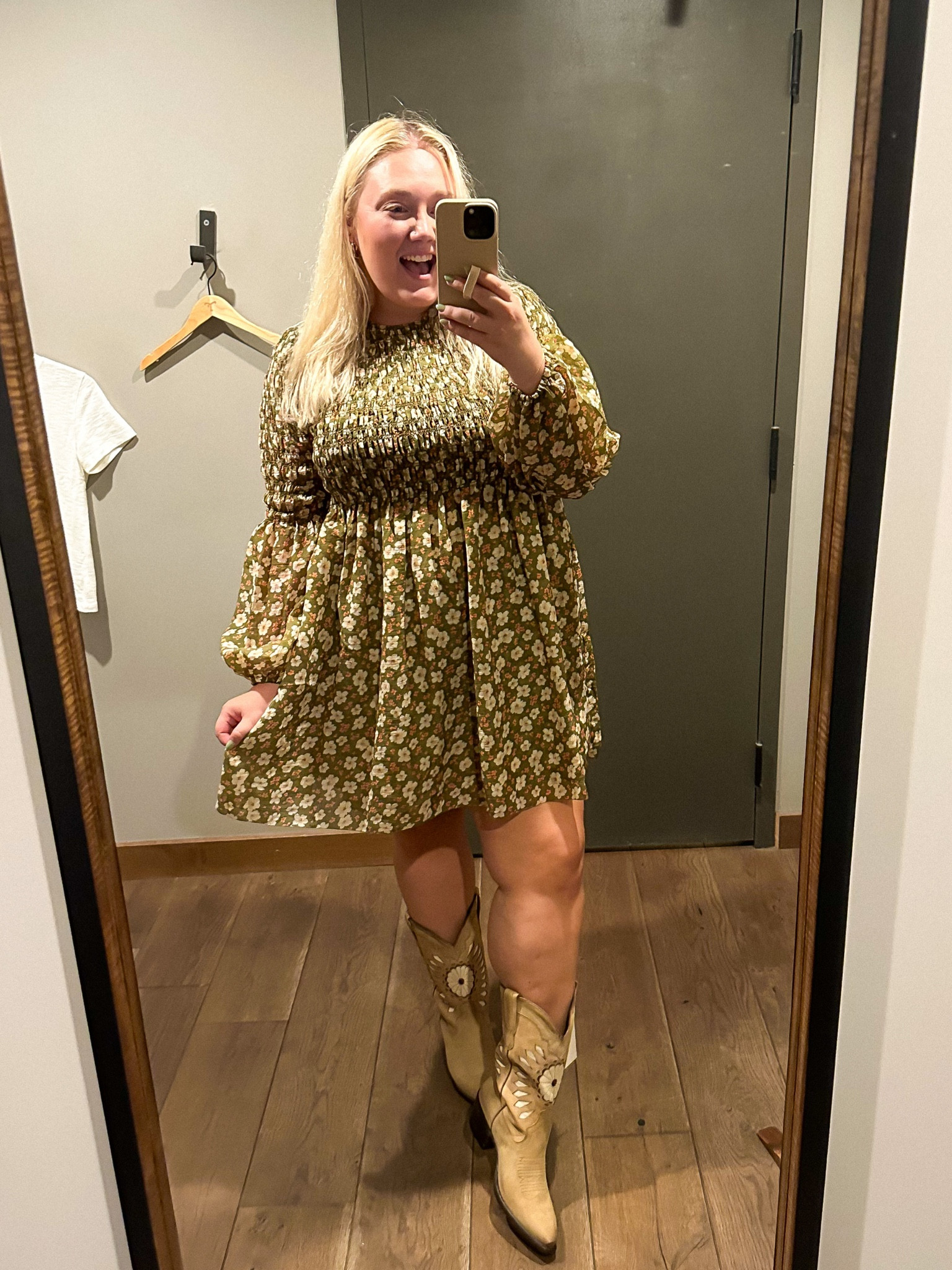 Plus Size Dresses with Cowboy Boots