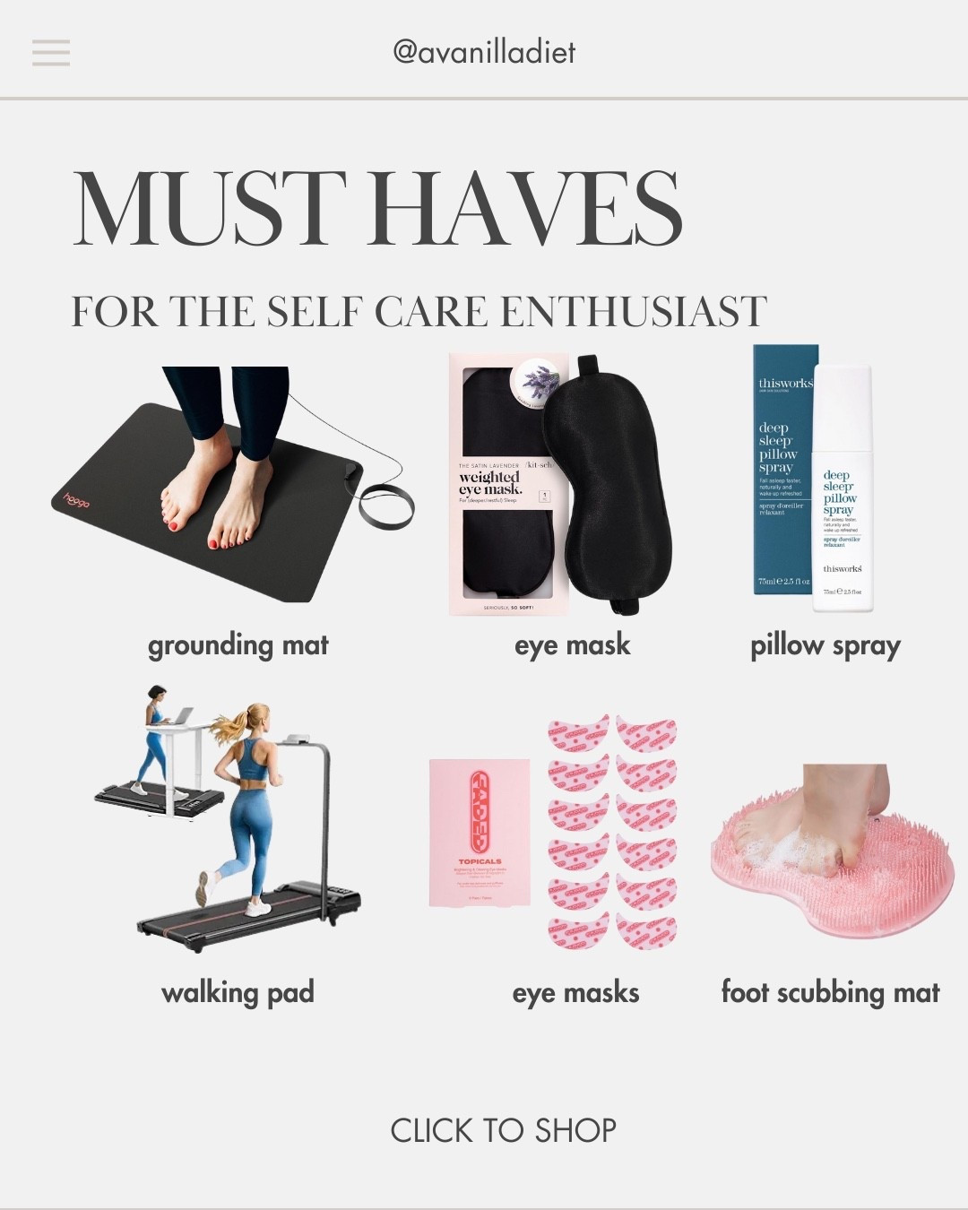 ✨ Must-Haves for the Self 
Care Enthusiast 🌸

#selfcareessentials #wellnessmusthaves #mindbodyspirit #cozyhome #relaxationstation #skincarelover #wellnessjourney #amazonfinds #ltkwellness #selfcarefirst #pamperyourself #holisticliving

#LTKmorningroutine #LTKBeauty #LTKselfcare