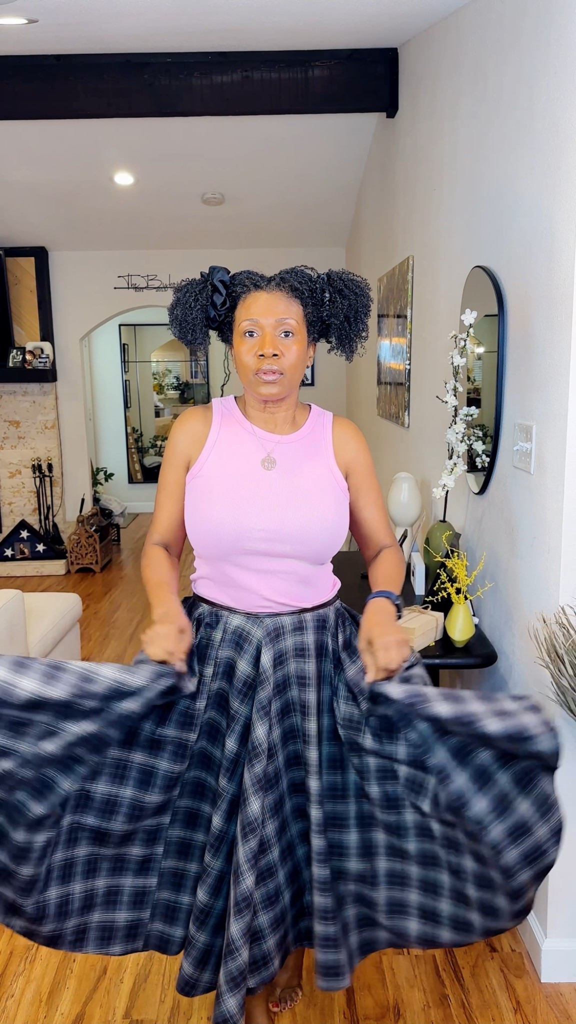 Plaid skirts are so on trend!

#LTKStyleTip #LTKOver40 #LTKMidsize