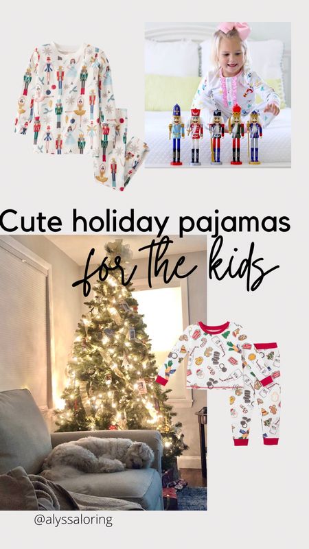 Already looking for cute Christmas pajamas for the kids! Nutcracker pajamas, Christmas pajamas, loungewear, kids pjs, holiday pjs, matching pajamas, matching pjs 

#LTKkids #LTKfamily #LTKSeasonal