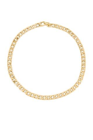 BaubleBar Small Michel Curb Chain Necklace in Gold from Revolve.com | Revolve Clothing (Global)