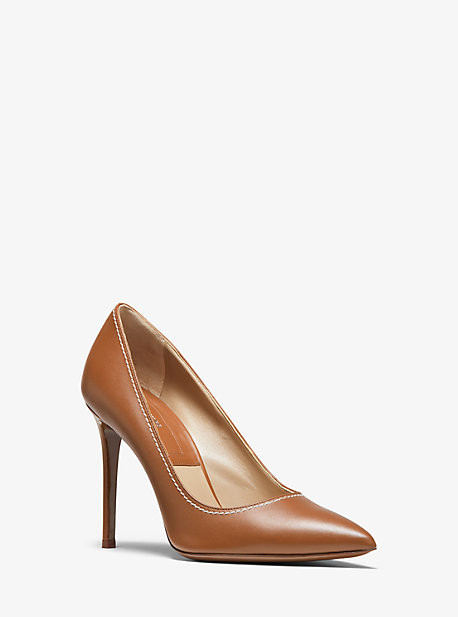 Gretel Leather Pump | Michael Kors US