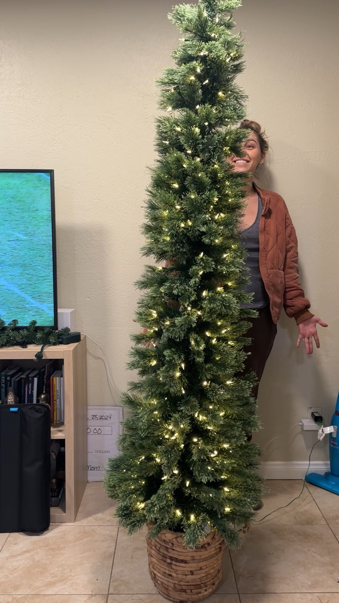 Christmas’s tree, 7ft tall. Perfect for small spaces 

#LTKHoliday #LTKGiftGuide #LTKHome