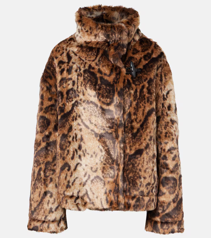 Jacquemus Fernando leopard-print faux fur jacket | Mytheresa (INTL)