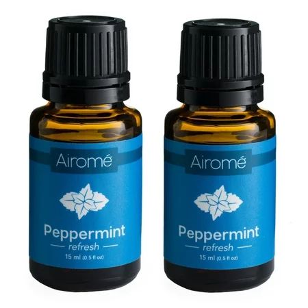 Peppermint Essential Oil by Airome 2 Pack 15 mL Cool and Fresh Scent | Walmart (US)
