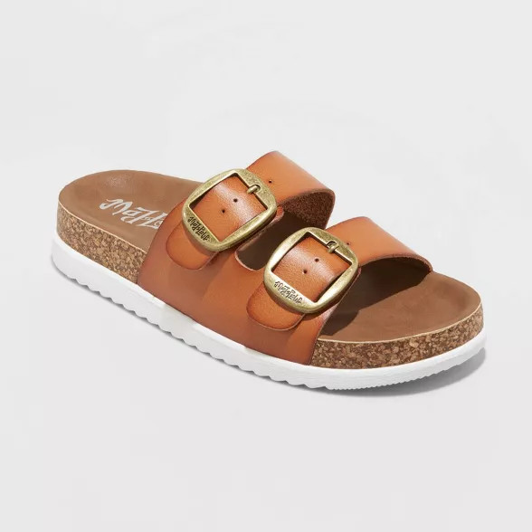 Women's Mad Love Genna Platform Footbed Sandals | Target