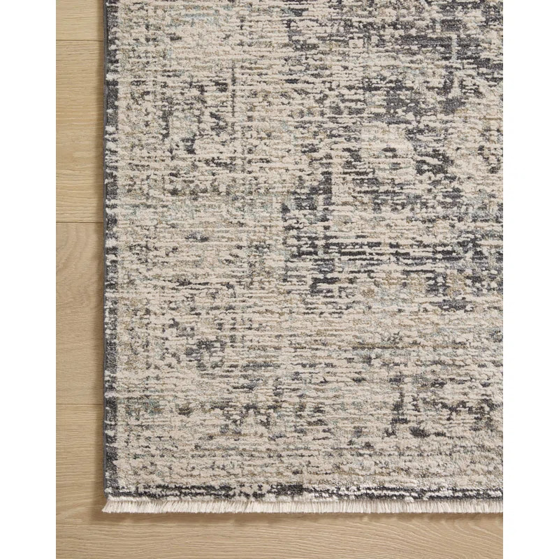 Amber Lewis x Loloi Alie Charcoal / Beige Area Rug | Wayfair North America