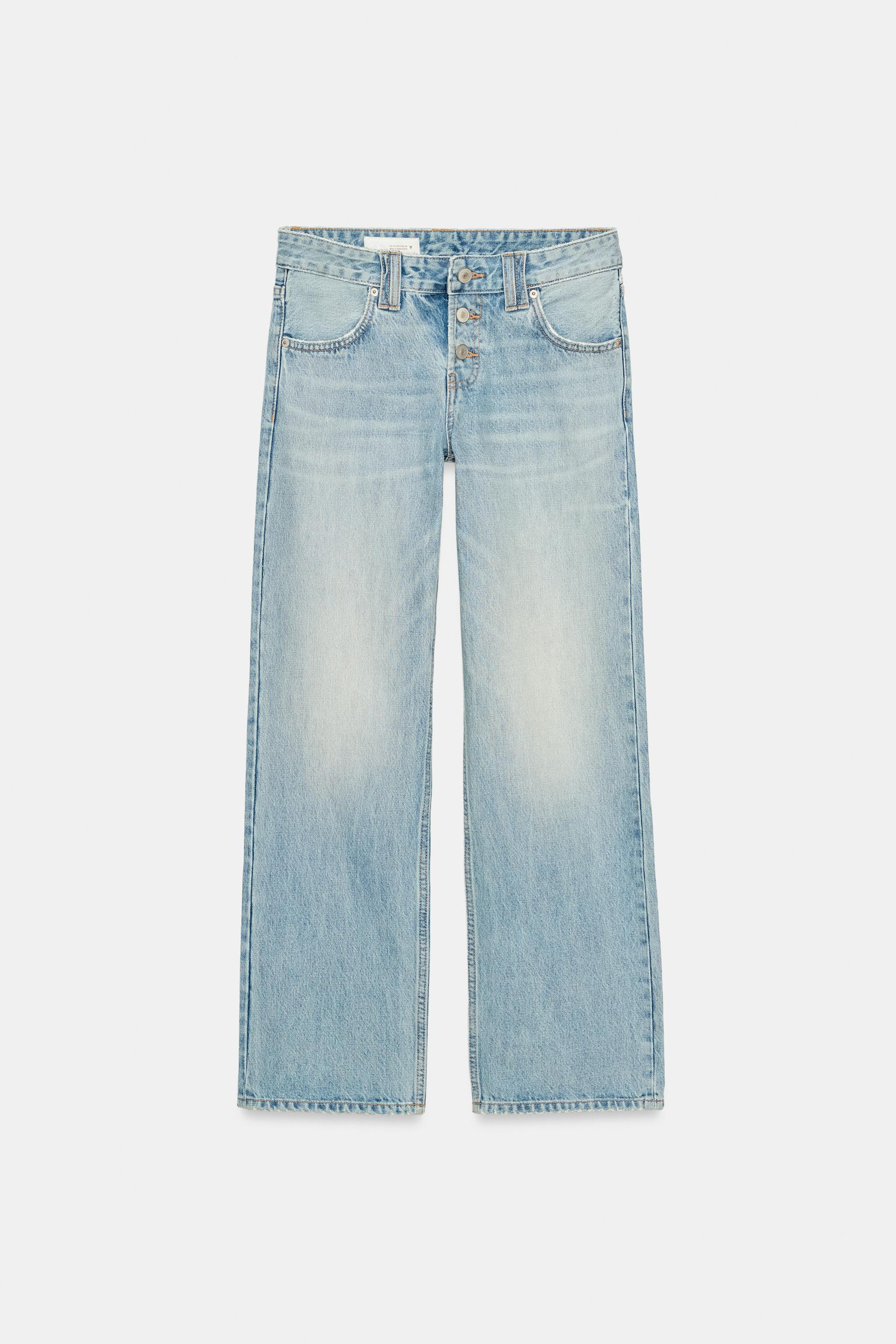 TRF LOW RISE STRAIGHT JEANS | Zara US