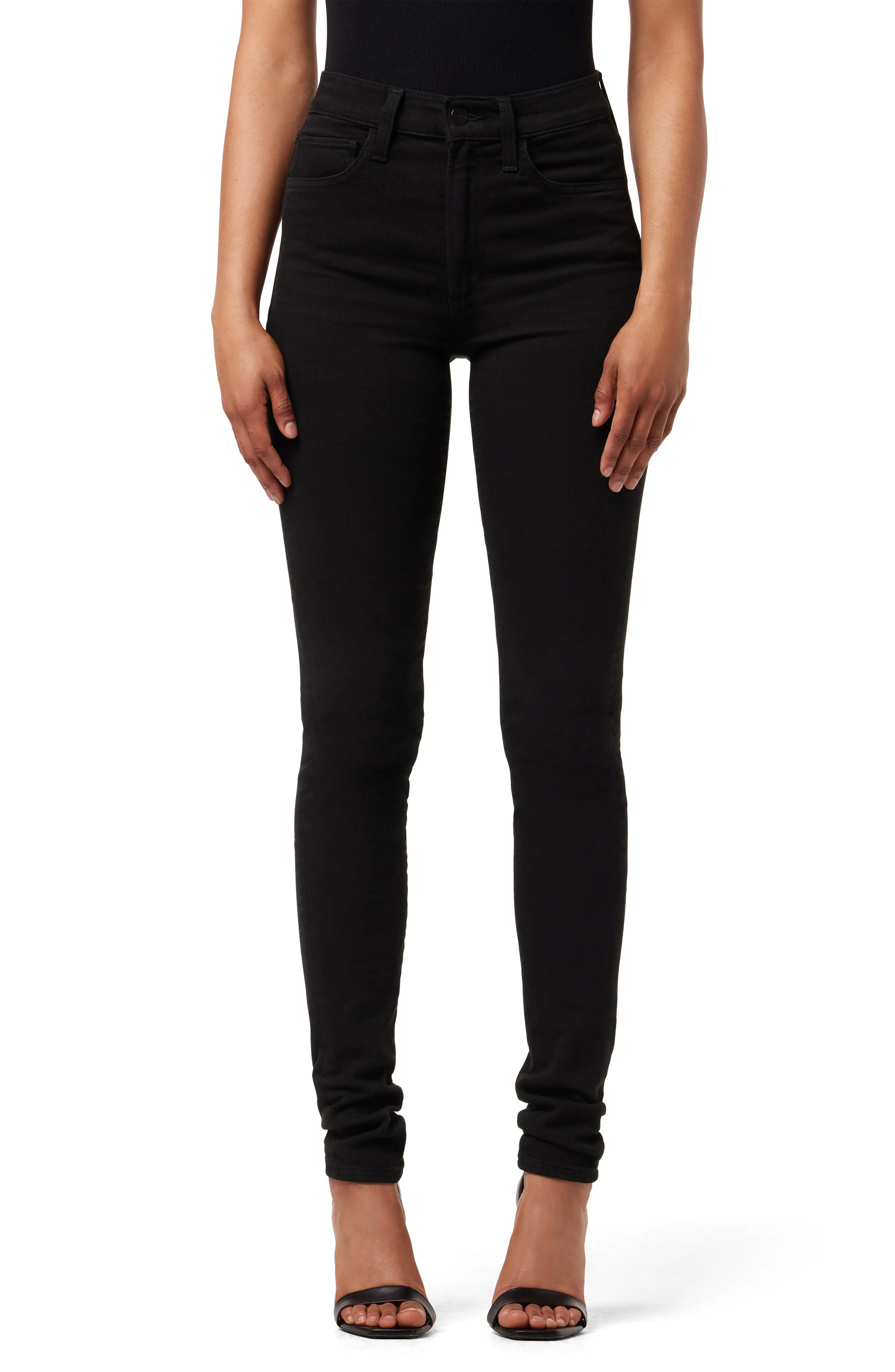 Joe's The Twiggy High Waist Skinny Jeans in Black at Nordstrom Rack, Size 23 | Nordstrom Rack