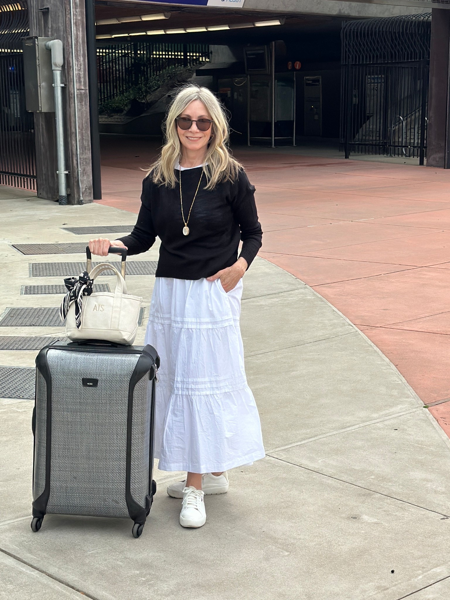 Spring look for travel into City; changed into Espadrille Mary Jane’s for dinner.  

#LTKootd #LTKdayinmylife #LTKTravel