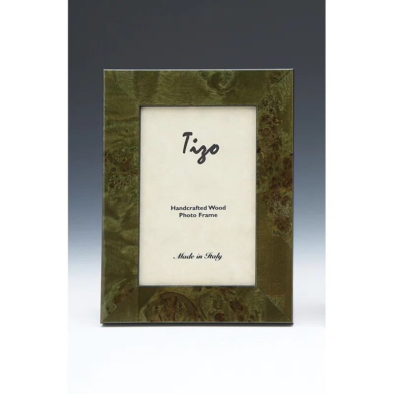 Wide Burl Italian Wood Picture Frame | Wayfair North America