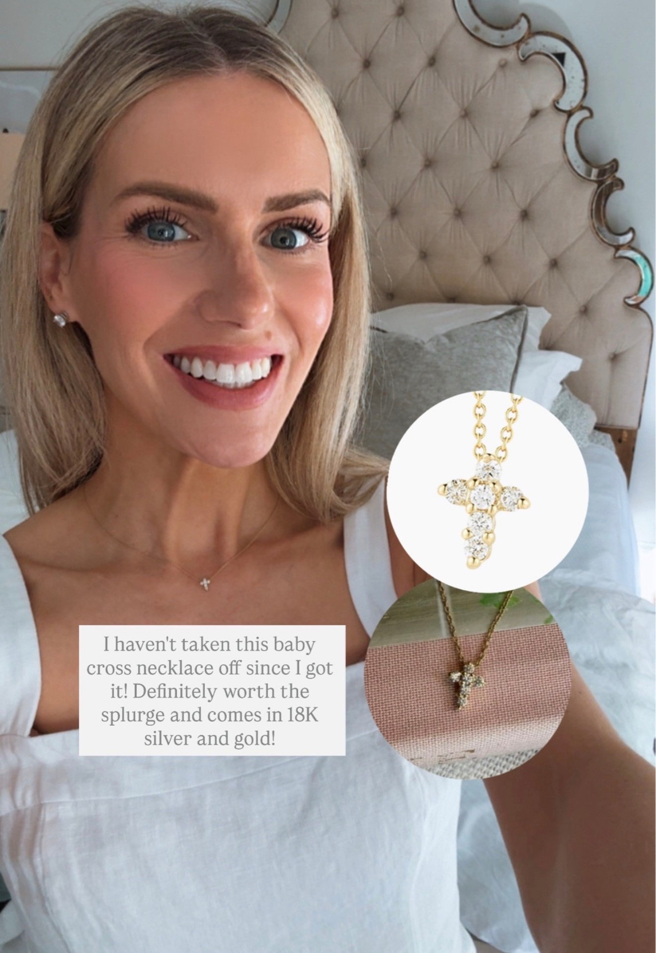 This cross necklace is perfect for everyday wear. I never take it off and it's been one of my favorite gifts!

Gift Ideas, Diamond Necklace

#LTKootd #LTKmomlife