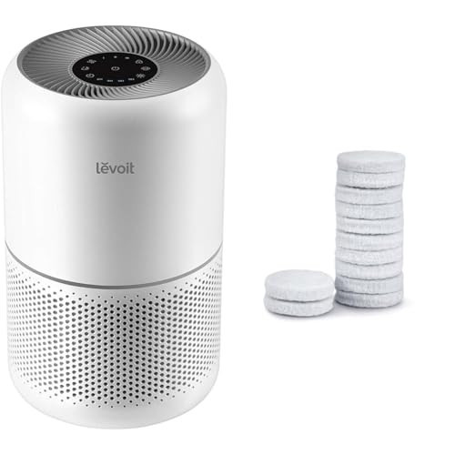 LEVOIT Air Purifier for Home Allergies Pets Hair in Bedroom & Air Purifier Core Mini/LV-H128 Aroma Pads 12pack Essential Oil Replacement | Amazon (US)