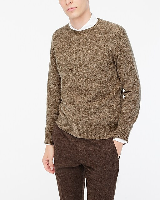 Supersoft lambswool-blend crewneck sweater | J.Crew Factory