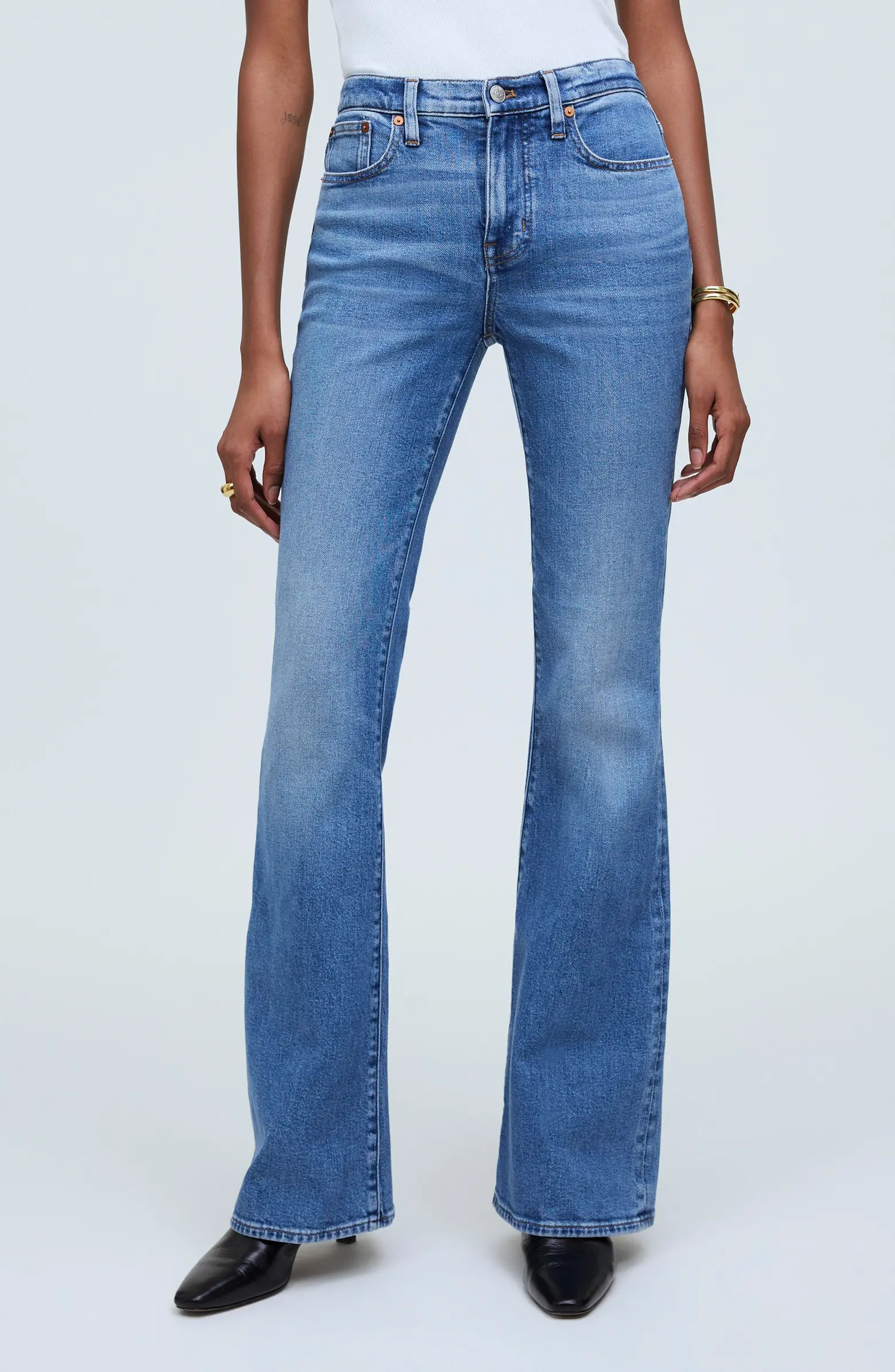Flea Market High Waist Flare Jeans | Nordstrom Rack