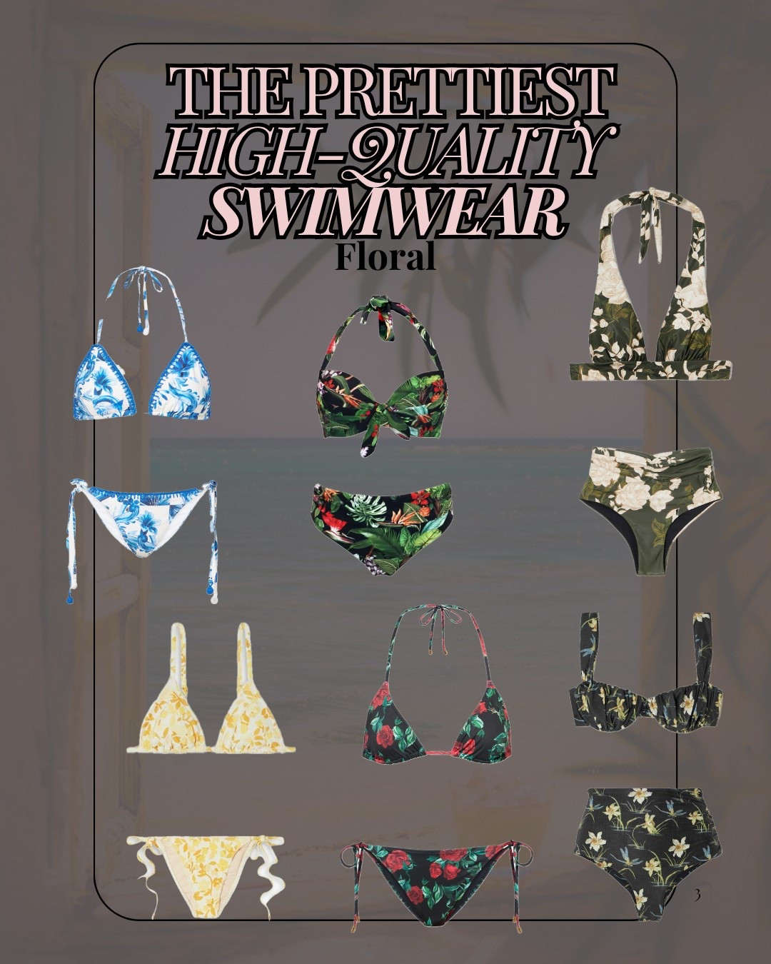 High quality swimwear with actual good florals 🌸🌺🌼 

#LTKswimwear #LTKtravel #LTKsummer