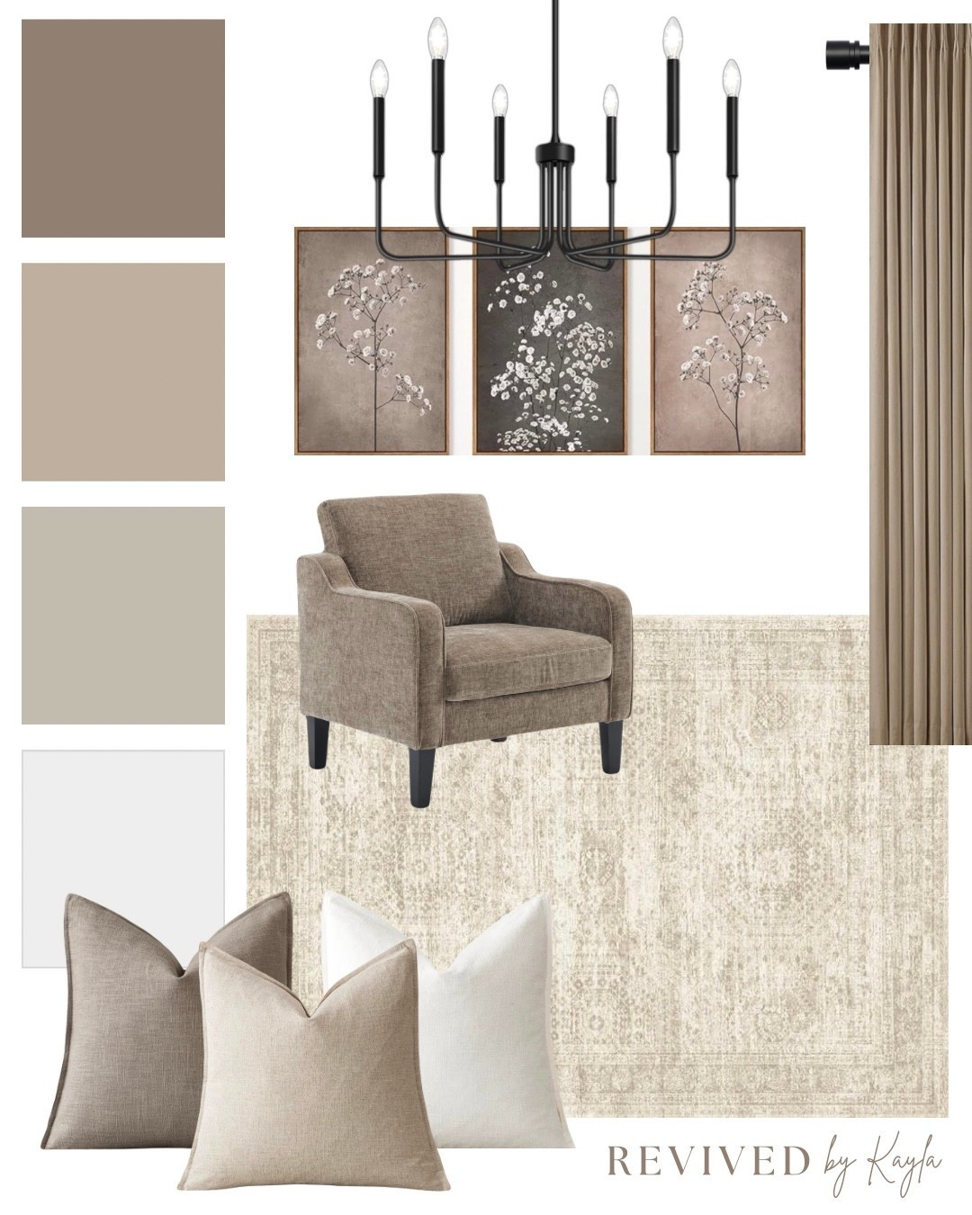 Brown and taupe room design mood board 🤎 Shop this design now during Amazon’s Big Spring Sale! 

#ad #founditonamazon @amazon #homedecor #homedesign #interiordesign #roomdecor #roomdesign #neutral #home #decor #sale #salealert #moodboard #modern #amazonhome

#LTKHome #LTKSaleAlert